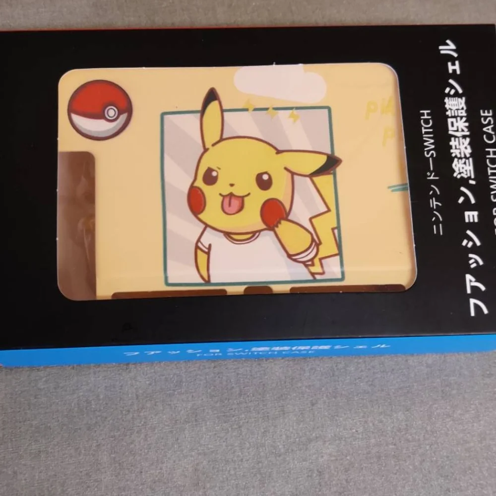 Kawaii Pikachu Switch Cover Case Joycons Anime